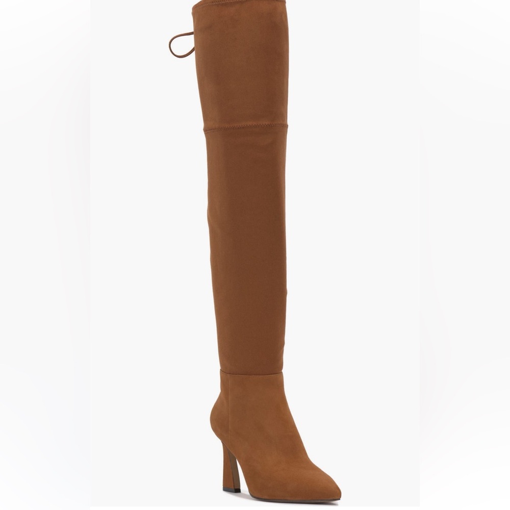 NEW Vince Camuto Taplana Over The Knee Boot In Warm CAMEL